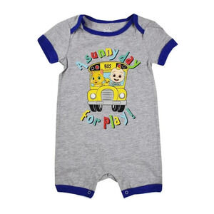 CoComelon Sunny Day School Bus Onesie Bodysuit